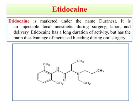 Local Anesthetics Medicinal Chemistry PPT