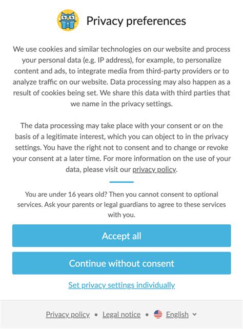 Real Cookie Banner Gdpr And Eprivacy Cookie Consent