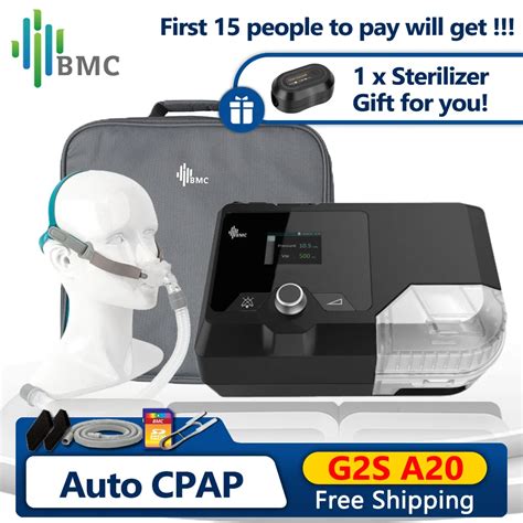 M Quina Autom Tica CPAP BMC G2S A20 Con M Scara Ajuste Autom Tico De