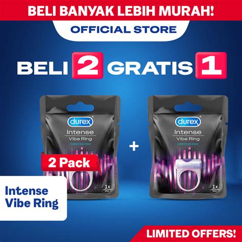 Jual Durex Intense Vibration Ring X Pcs Cincin Getar Alat Bantu