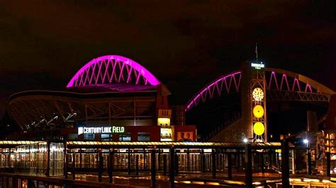 In Pictures Monuments Buildings Light Up In Pink To Celebrate Breast