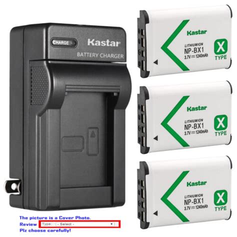 Kastar Battery Wall Charger For Sony Np Bx Bc Csx Sony Cyber Shot