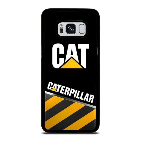 CAT CATERPILLAR STRIPE LOGO Samsung Galaxy S8 Case Cover Vendor