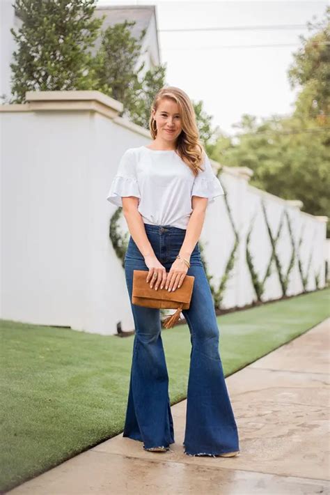 Flared Jeans Trend Ways To Wear Them This Year