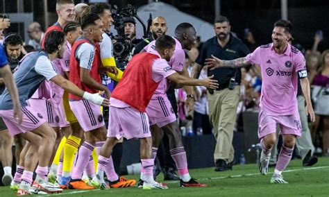 Con Doblete De Lionel Messi Inter Miami Venci A Orlando Por La