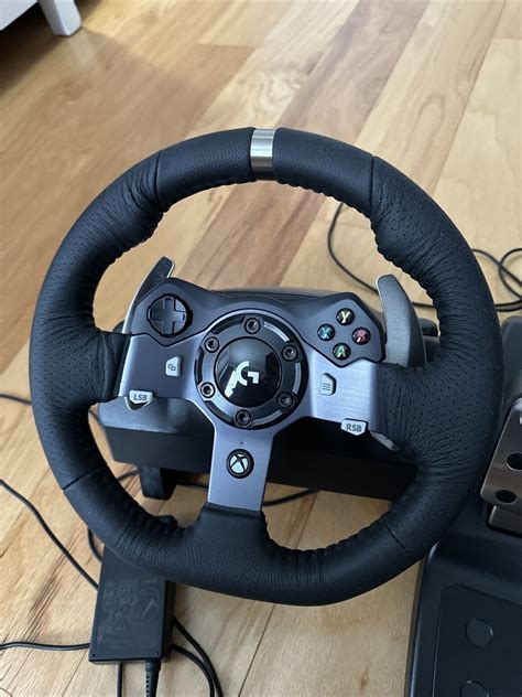 Logitech G920 Usb Steering Wheel Pedals Pc And Shifter Xbox New No Box 788619249293 Ebay