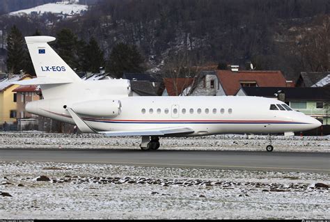 Lx Eos Global Jet Luxembourg Dassault Falcon Lx Photo By Karl