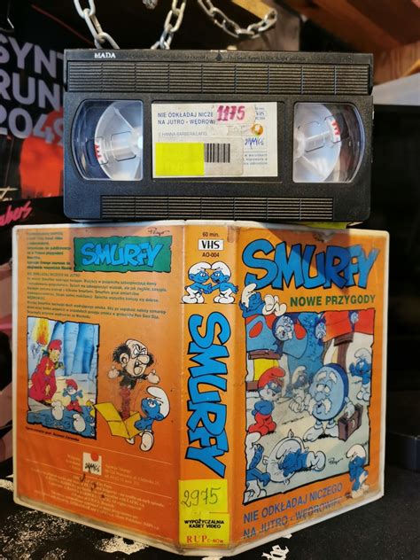 Smurfy Nowe Przygody Smerfy Vhs Orange Oficjalne