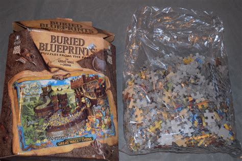 New Buried Blueprints Puzzle The Great Wall Of China 1000 Pieces