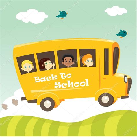 School Bus Stock Vector Image By ©kariiika 18220811