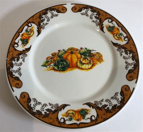 Pumpkin Harvest By American Atelier Dinnerware Stoneware Collection