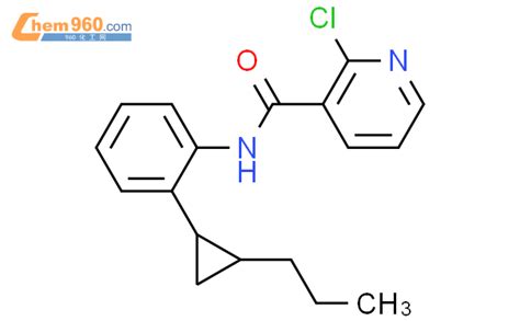 599196 41 5 3 PYRIDINECARBOXAMIDE 2 CHLORO N 2 2 PROPYLCYCLOPROPYL