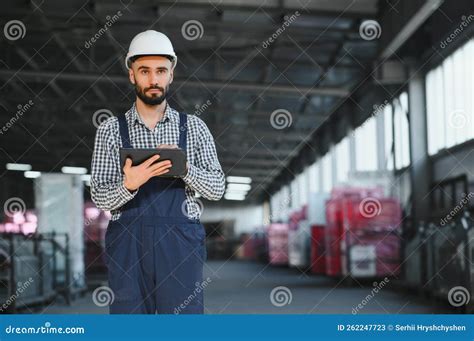 Warehouse Worker. Guy in Warehouse Worker Uniform. Stock Image - Image ...