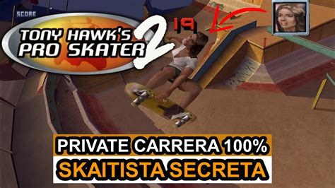 Tony Hawk S Pro Skater 2 Ps1 Private Carrera 100 Youtube