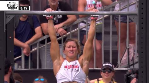 2021 Crossfit Games Event 10 Women Youtube