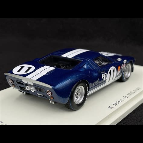 Ford Gt40 N° 11 2nd 12h Sebring 1965 143 Spark Us250