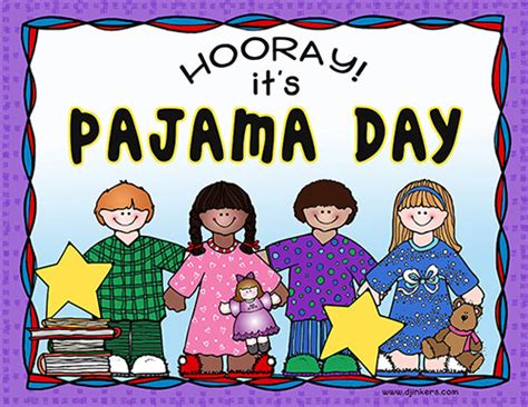 Cute Pajama Kids Clip Art For Sleepy Time Smiles By Dj Inkers