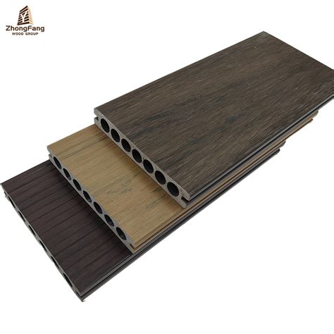 Wood Texture Fireproof Asa Wpc Co Extruded Decking For Widely Used In