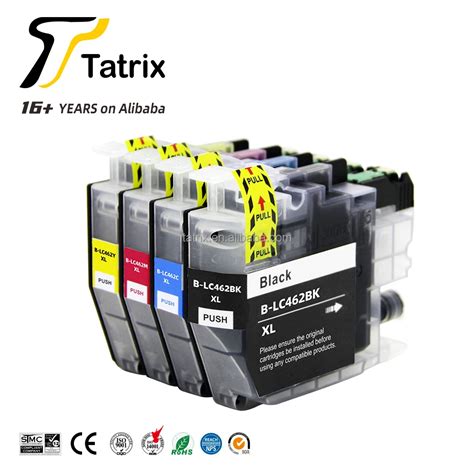 Tatrix Lc462 Lc462xl Premium Color Compatible Printer Ink Cartridge For