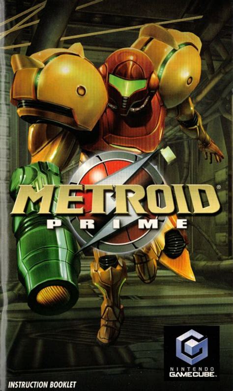 Metroid Prime 2002 Gamecube Box Cover Art Mobygames