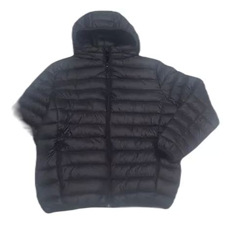 Campera Canelon Vellon Silicon Importada Capucha Desmontable