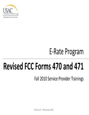 Fillable Online FCC Form 470 Approval By OMB 3060 0806 Schools And