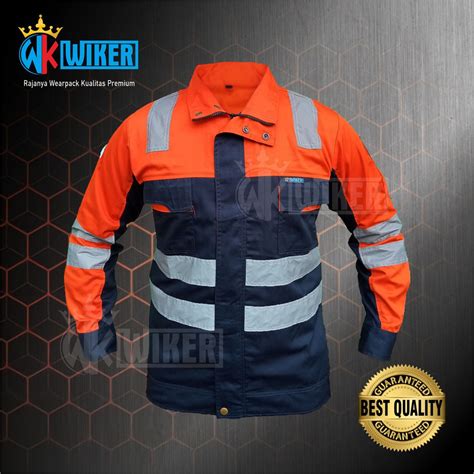 Jual Wearpack Safety Semi Jaket Baju Proyek Wearpack Atasan