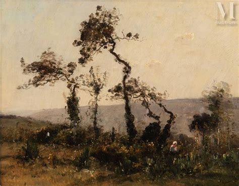 Louis Aimé Japy Paysage aux grands arbres MutualArt