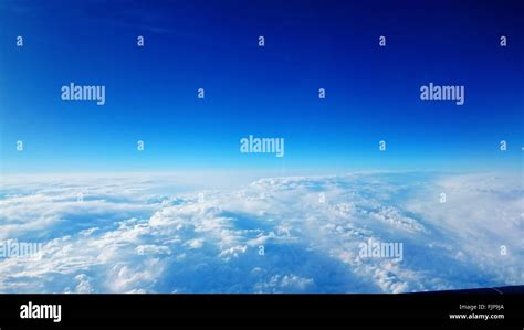 Aerial View Of Sea Of Clouds Stock Photo - Alamy