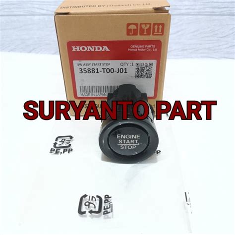 Jual Tombol Switch Start Stop Engine Honda Civic Turbo CRV CR V Turbo