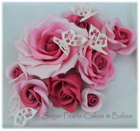 Roses Decorated Cake By Sugarpearls Cakesdecor