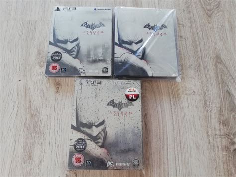 Zestaw Steelbook Batman Arkham City G2 Warszawa Kup Teraz Na