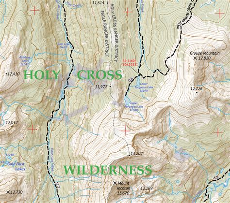 Vail Hiking Map Pack - Outdoor Trail Maps