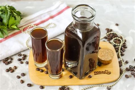Кофейный ликер в домашних условиях - пошаговый рецепт с фото на Повар.ру