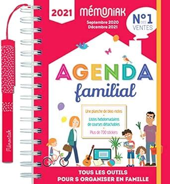 Amazon Fr Agenda Familial M Moniak Editions Nesk