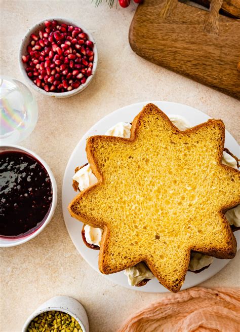 Pandoro Christmas Tree Cake Italian Christmas Cake Cucinabyelena