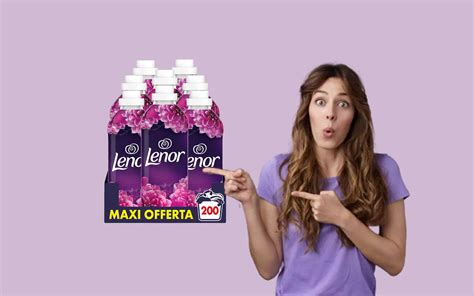 Ammorbidente Concentrato Per Lavatrice Lenor Lavaggi Sconto Super