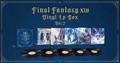 Final Fantasy Xiv Vinyl Lp Box Vol Square Enix