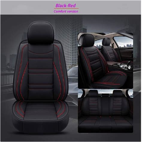 Amazon Jojohon Luxury Leather Auto Car Seat Covers Seats Full