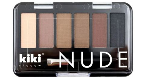 kiki Тени для век Nude тон 904 6 цветов купить с доставкой по