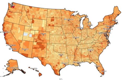 The Diverse Geography Of Climate Change Views Yale Climate Opinion