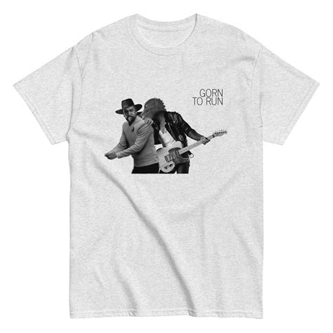 Gorn To Run Trek Springsteen Shirt Etsy