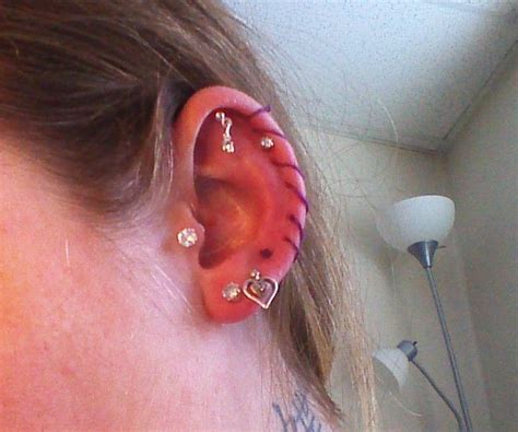 Homemade Ear Piercing Hot Sale Bellvalefarms