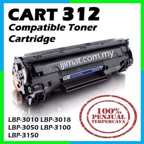 Canon 312 Cartridge 312 High Quality Compatible Toner Cartridge Lbp 3010 Lbp 3018 Lbp 3050