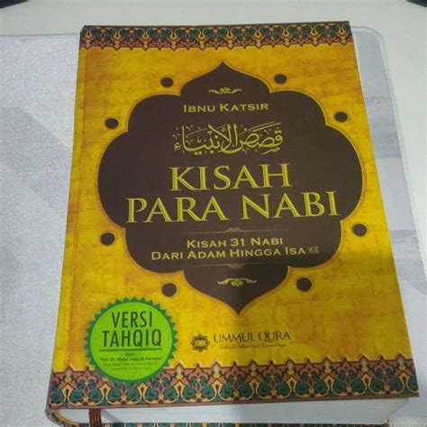 Jual Buku Kisah Para Nabi Kisah 31 Nabi Dari Adam Hingga Isa Ibnu