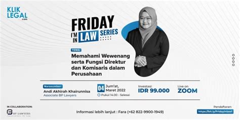 Memahami Wewenang Serta Fungsi Direktur Dan Komisaris Dalam Perusahaan