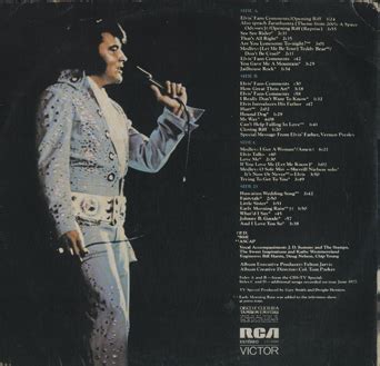 Sebo Do Messias LP Elvis Presley Elvis In Concert Duplo Gatefold