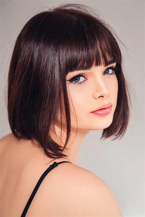 Cabelo Liso Curto 20 Imagens Inspiradoras Guita Moda