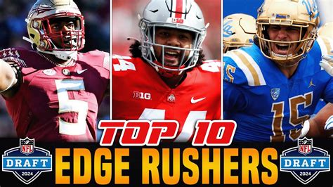 Midseason Edge Rusher Rankings 2024 Nfl Draft Youtube