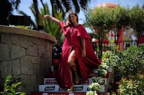 El piscinazo hot de Luli Moreno la Reina de Viña del Mar Exitoina